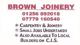 Brown Joinery